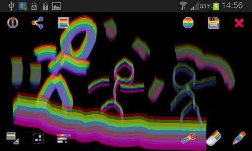 Emulate Android APK Draw with Rainbows LITE
