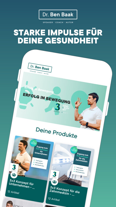 Emulate iPhone app Dr Ben Baak using MyAndroid