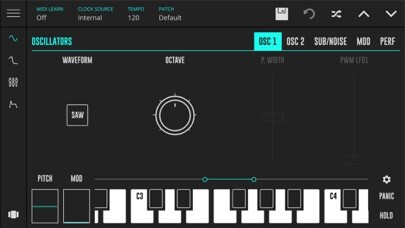 Emulate iPhone app DRC - Polyphonic Synthesizer using MyAndroid Emulate iPhone app DRC - Polyphonic Synthesizer using MyAndroid