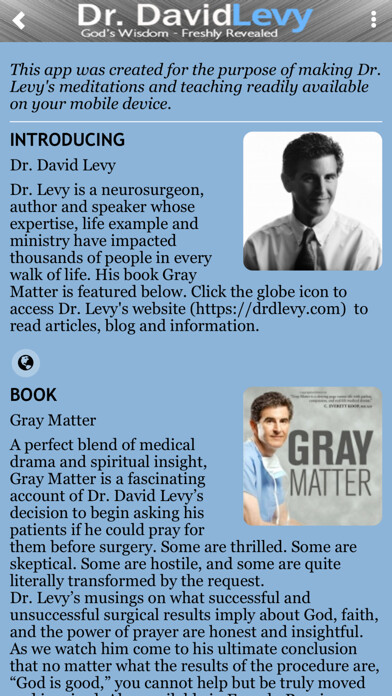Emulate iPhone app Dr David Levy using MyAndroid Emulate iPhone app Dr David Levy using MyAndroid
