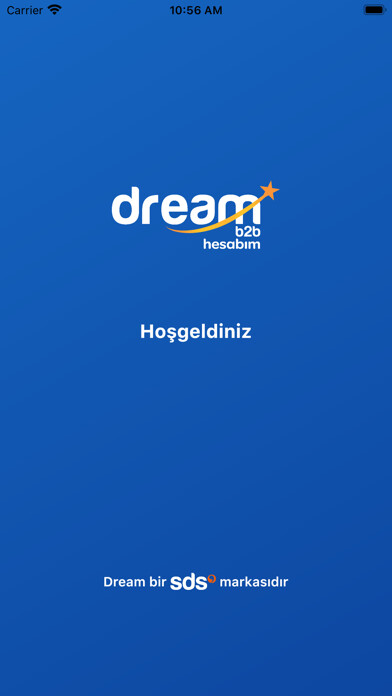 Emulate iPhone app Dream B2B Hesabım using MyAndroid