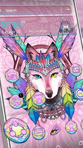 Run android online APK Dream Catcher Wolf Theme from MyAndroid or emulate Dream Catcher Wolf Theme using MyAndroid