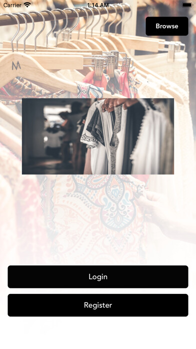 Emulate iPhone app Dream Chasers Boutique using MyAndroid