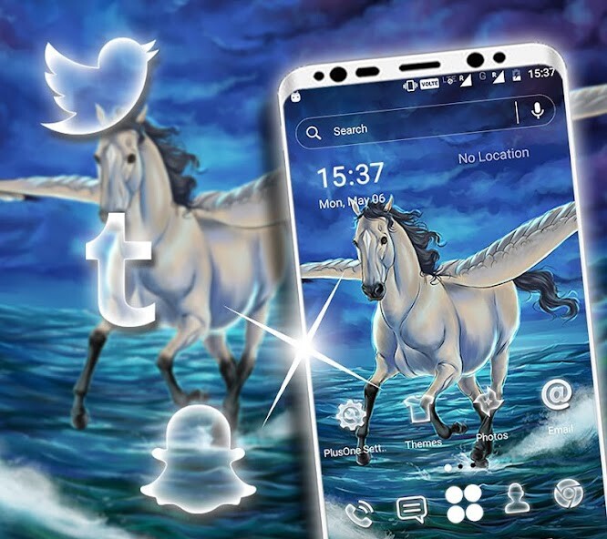 Run android online APK Dream Horse Launcher Theme from MyAndroid or emulate Dream Horse Launcher Theme using MyAndroid