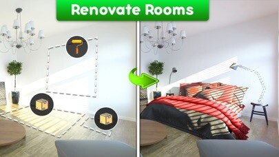 Emulate iPhone app Dream House Interior Design 3D using MyAndroid