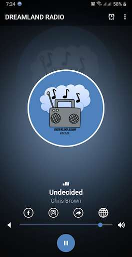 Run android online APK Dreamland Radio from MyAndroid or emulate Dreamland Radio using MyAndroid