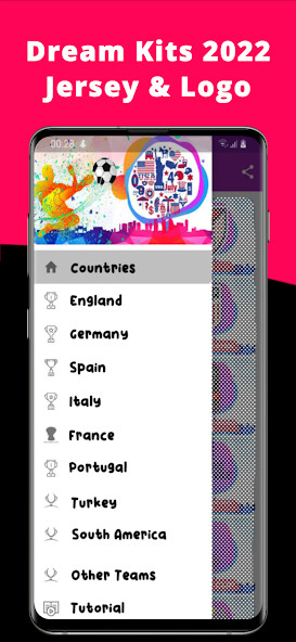 Run android online APK Dream League Kits 2022 from MyAndroid or emulate Dream League Kits 2022 using MyAndroid