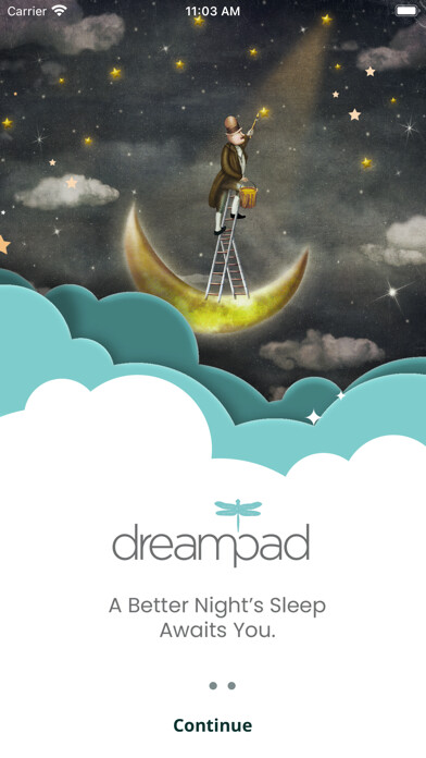 Emulate iPhone app Dreampad: Relaxation & Sleep using MyAndroid