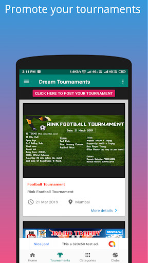 Run android online APK Dream Tournaments from MyAndroid or emulate Dream Tournaments using MyAndroid