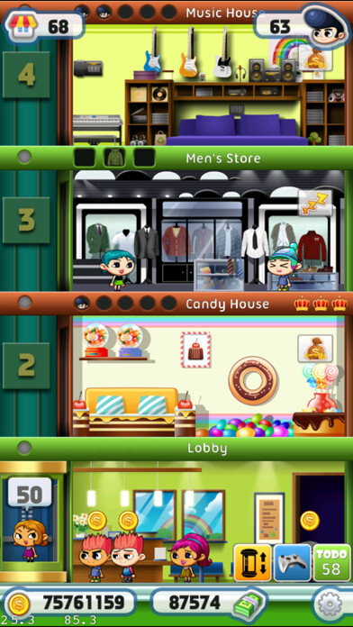 Emulate iPhone app Dream Tower HD using MyAndroid