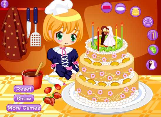 Emulate Android APK Dream Wedding Cake Maker - Cooking games for Girls