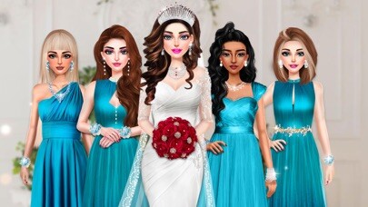 Emulate iPhone app Dream Wedding Day Dress Up using MyAndroid