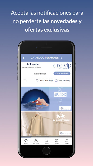 Emulate iPhone app Dreivip: Tu outlet de moda using MyAndroid Emulate iPhone app Dreivip: Tu outlet de moda using MyAndroid