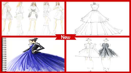 Run android online APK Dress Design Sketches Pictures from MyAndroid or emulate Dress Design Sketches Pictures using MyAndroid