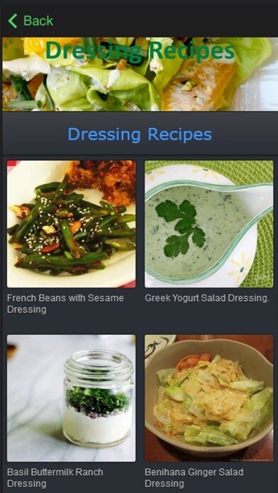 Emulate iPhone app Dressing Recipe using MyAndroid Emulate iPhone app Dressing Recipe using MyAndroid