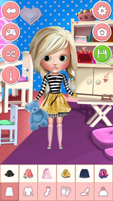Emulate iPhone app Dress up fashion dolls - make up games using MyAndroid Emulate iPhone app Dress up fashion dolls - make up games using MyAndroid