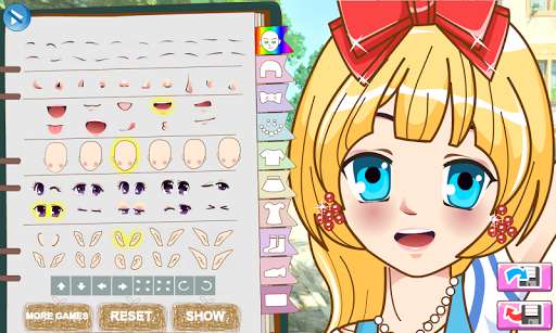 Run android online APK Dress Up Games - Anime School Uniforms from MyAndroid or emulate Dress Up Games - Anime School Uniforms using MyAndroid