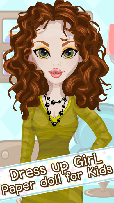 Emulate iPhone app Dress Up Games For Girls & Kids Free - Fun Beauty Salon 2 using MyAndroid