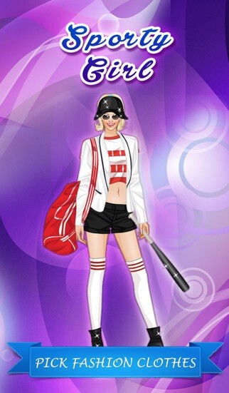 Emulate iPhone app Dress Up Games - Sporty Girl using MyAndroid Emulate iPhone app Dress Up Games - Sporty Girl using MyAndroid