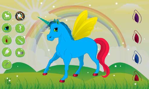 Run android online APK Dressup My Unicorn - girl game from MyAndroid or emulate Dressup My Unicorn - girl game using MyAndroid