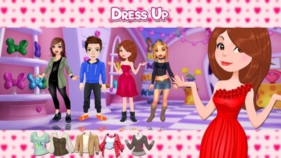 Emulate iPhone app Dress up- Nova fashion game using MyAndroid