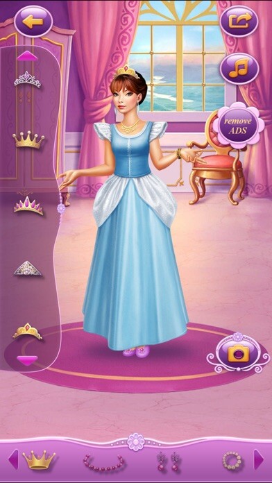 Emulate iPhone app Dress Up Princess Adelina using MyAndroid Emulate iPhone app Dress Up Princess Adelina using MyAndroid