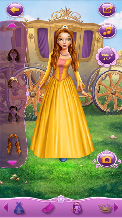 Emulate iPhone app Dress Up Princess Anastasia using MyAndroid Emulate iPhone app Dress Up Princess Anastasia using MyAndroid