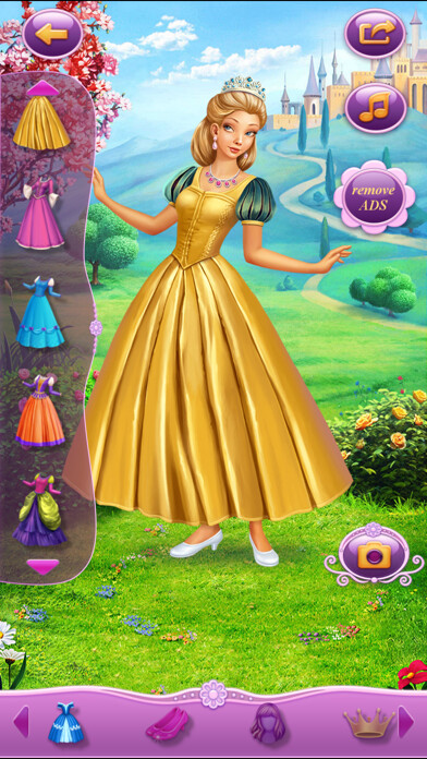 Emulate iPhone app Dress Up Princess Cinderella using MyAndroid Emulate iPhone app Dress Up Princess Cinderella using MyAndroid