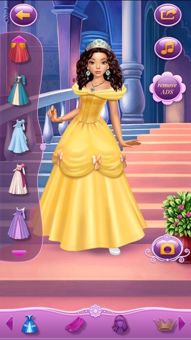 Emulate iPhone app Dress Up Princess Laura using MyAndroid Emulate iPhone app Dress Up Princess Laura using MyAndroid