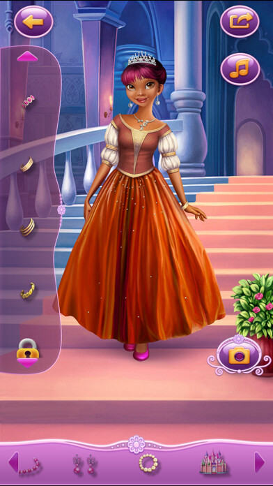 Emulate iPhone app Dress Up Princess Nancy using MyAndroid Emulate iPhone app Dress Up Princess Nancy using MyAndroid