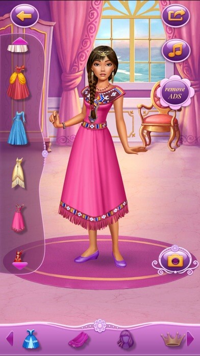 Emulate iPhone app Dress Up Princess Paloma using MyAndroid Emulate iPhone app Dress Up Princess Paloma using MyAndroid