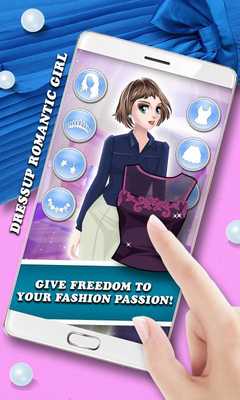 Emulate Android APK Dressup Romantic Girl