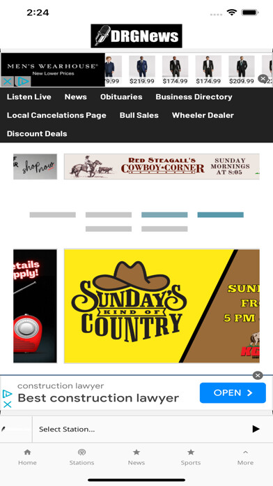 Emulate iPhone app DRGNews using MyAndroid Emulate iPhone app DRGNews using MyAndroid