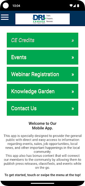 Run android online APK DRI Canada from MyAndroid or emulate DRI Canada using MyAndroid