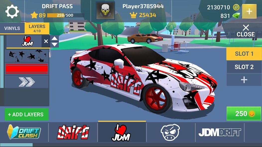 Emulate iPhone app Drift Clash Online Racing using MyAndroid