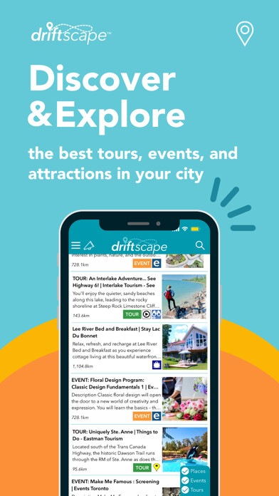 Emulate iPhone app Driftscape - Local Guide using MyAndroid
