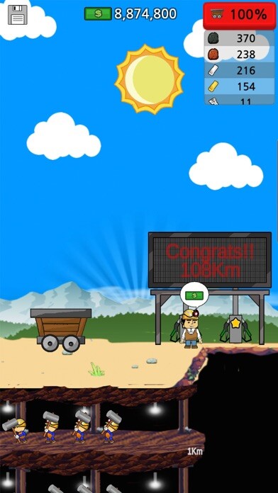 Emulate iPhone app DRILL - IntoTheEarth using MyAndroid