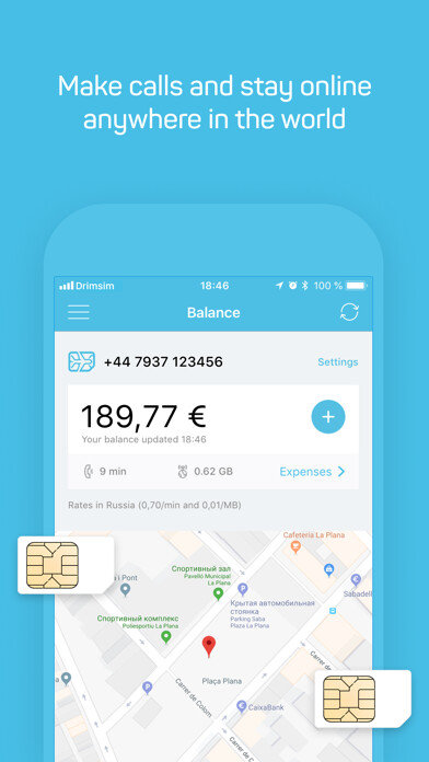 Emulate iPhone app Drimsim — international calls using MyAndroid Emulate iPhone app Drimsim — international calls using MyAndroid