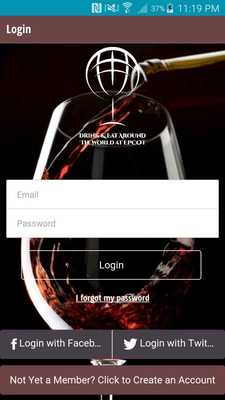 Emulate Android APK Drink Around the World EPCOT