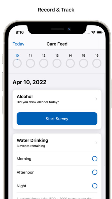 Emulate iPhone app DrinkCare using MyAndroid Emulate iPhone app DrinkCare using MyAndroid