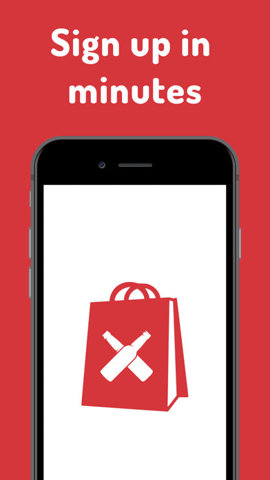 Emulate iPhone app Drinkerrs - Delivery Driver using MyAndroid