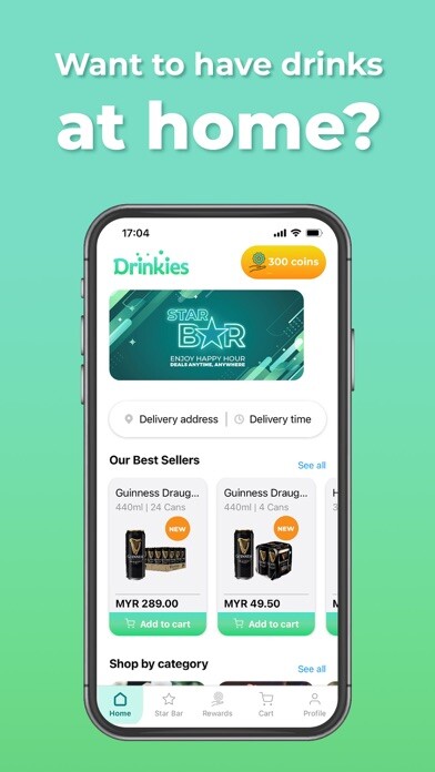 Emulate iPhone app Drinkies using MyAndroid Emulate iPhone app Drinkies using MyAndroid