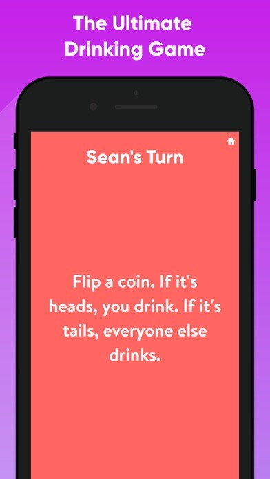 Emulate iPhone app Drinking Card Game For Adults using MyAndroid