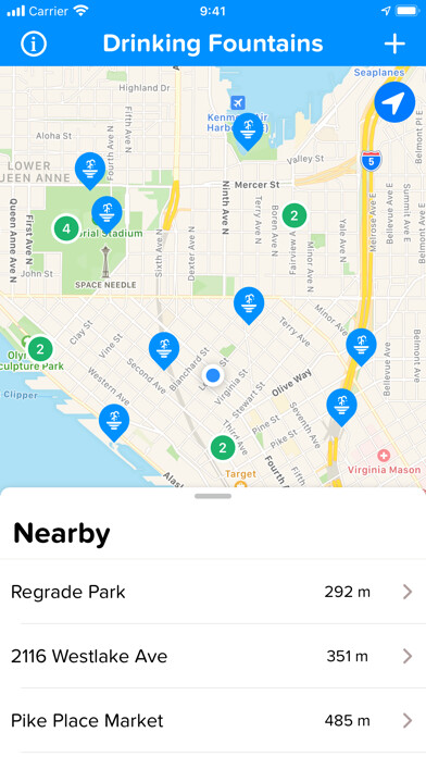 Emulate Android APK Drinking Fountains
