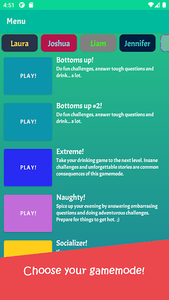 Run android online APK Drinking Pal: Party Drinking Game from MyAndroid or emulate Drinking Pal: Party Drinking Game using MyAndroid