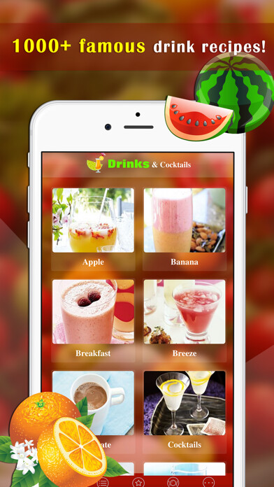 Emulate iPhone app Drink Recipes & Cocktails using MyAndroid Emulate iPhone app Drink Recipes & Cocktails using MyAndroid
