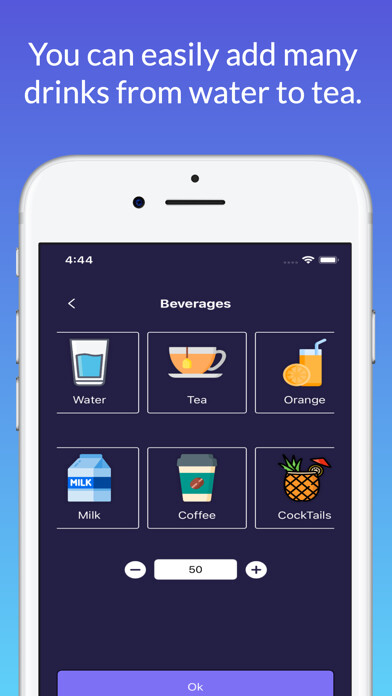 Emulate iPhone app Drink Reminder & Daily Water using MyAndroid Emulate iPhone app Drink Reminder & Daily Water using MyAndroid