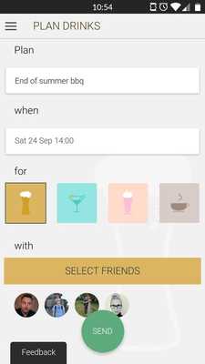 Emulate Android APK drinks app Emulate Android APK drinks app