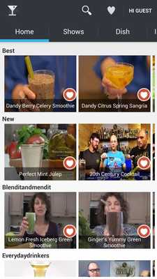 Emulate Android APK Drinks by ifood.tv