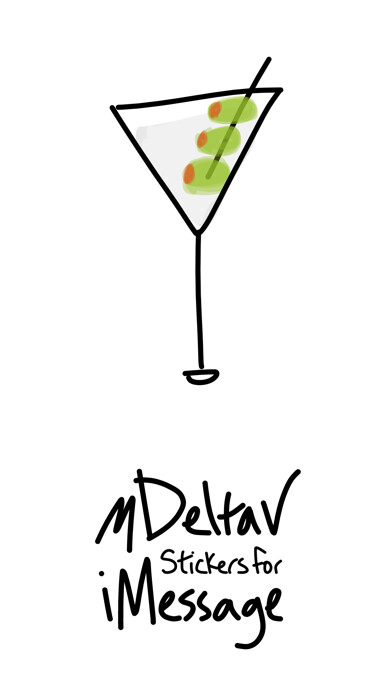 Emulate iPhone app Drink sticker, fun beer wine stickers for iMessage using MyAndroid